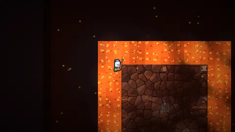 The Molten Choir, in game