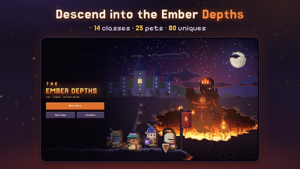 The title screen