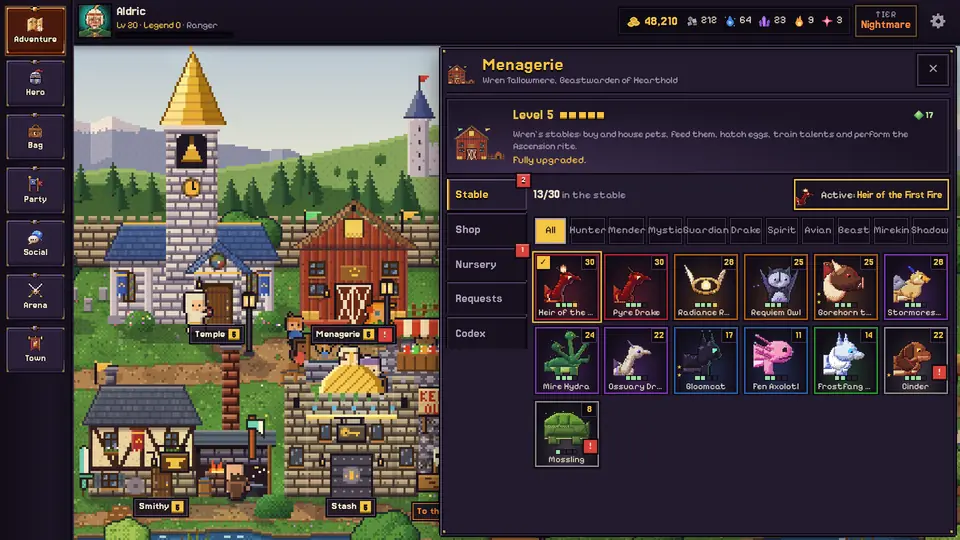 The Menagerie, where pets live and grow